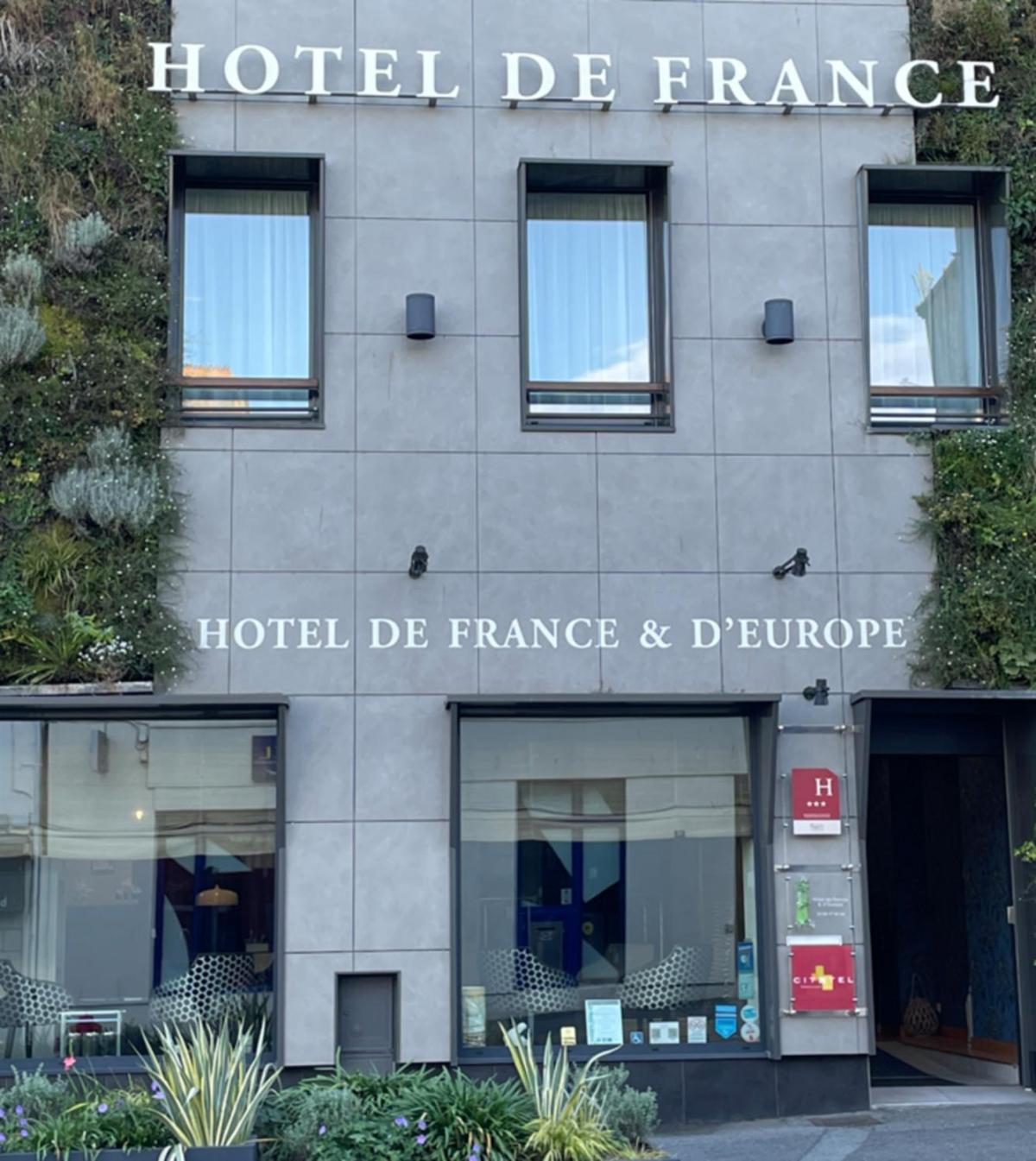 Cit'hotel De France Et D'europe 3* Concarneau